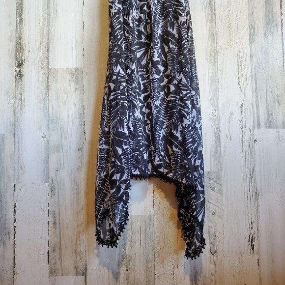 Old Navy Leaf Print SwimSuit Cover Up Dress 0054 - Picture 6 of 10